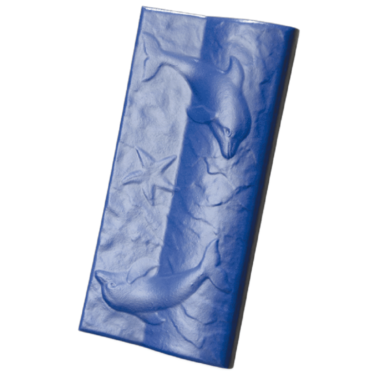 borda cerâmica para piscina Borda Pool 267 Golfinho 25x12