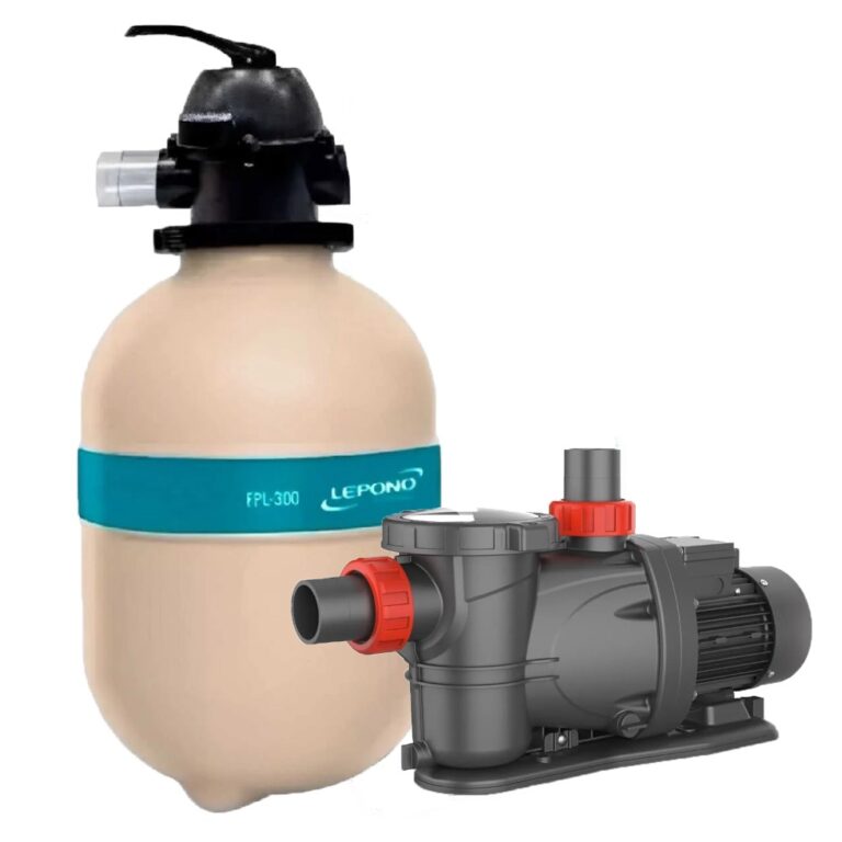 Kit Filtro e Bomba Lepono 1/3 CV 220V